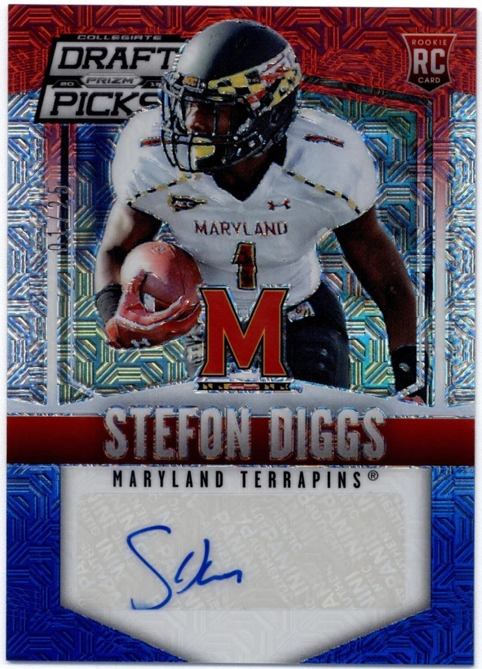 Red White & Blue Mojo Prizm Autographs