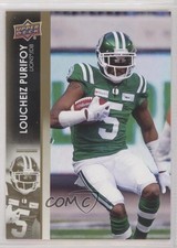 2022 Upper Deck CFL Gold Loucheiz Purifoy #49 r6v