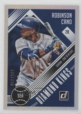 2018 Panini Donruss Diamond Kings Stat Line Season 125/268 Robinson Cano #29 z6b