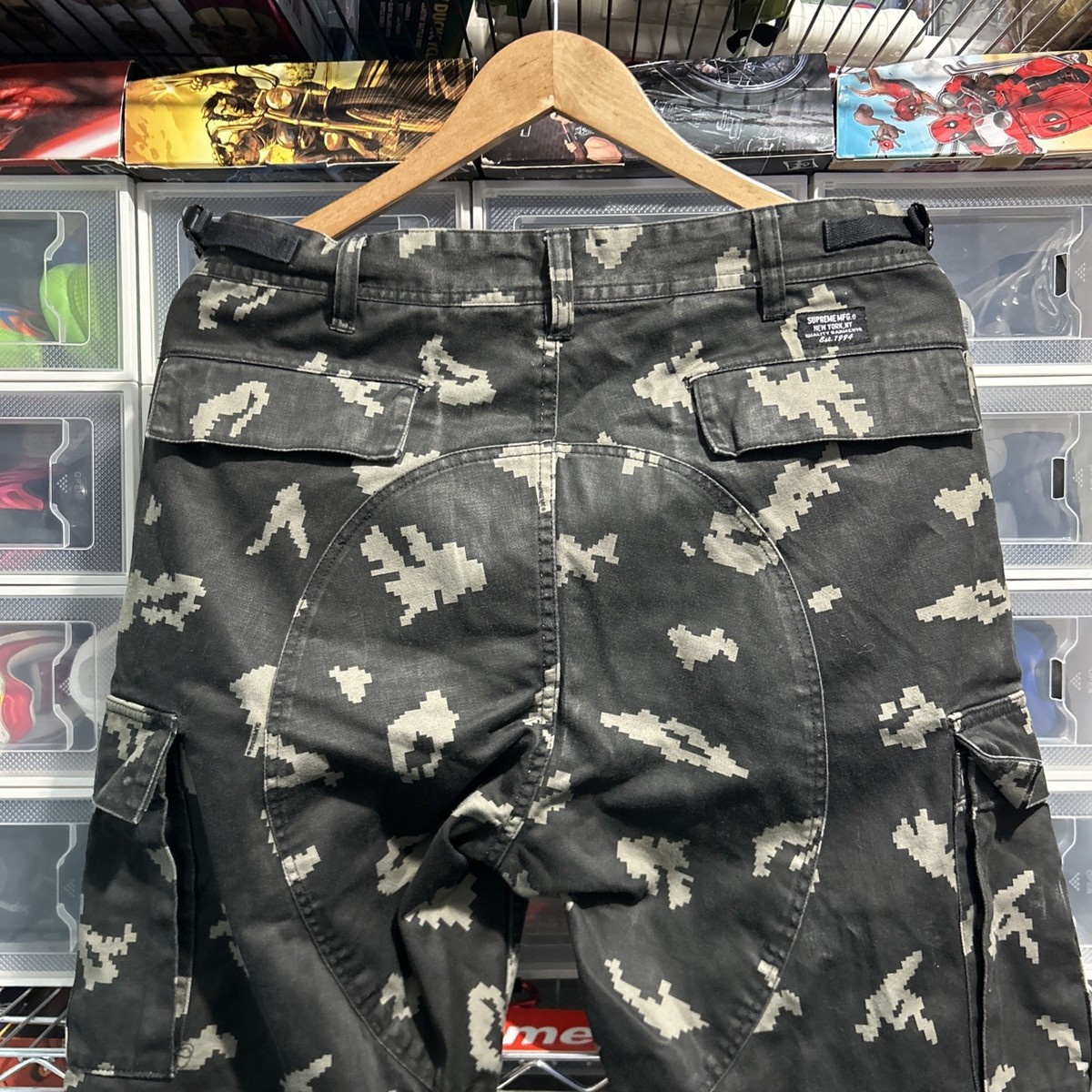 Supreme Cargo Pant (FW21) Black Russian Camo cargo camo pant | eBay