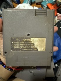 Metal Gear Nintendo NES Cartridge