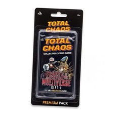 Total Chaos CCG: Echoes of The Multiverse Rift 1 Premium Blister Pack | 5-Card 