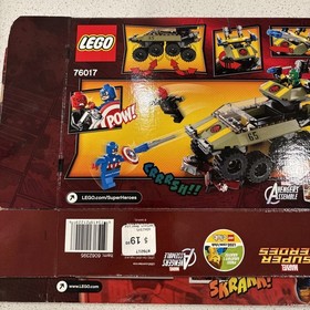 Lego Marvel Superheroes Empty Boxes 6866 76017