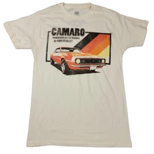 Camaro - Command Performance by Chevrolet GM Official Short Sleeve T Sz S 1139