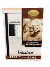 2008 Leaf Certified Materials - Fabric of the Game Collegiate Jonathan Hefney  