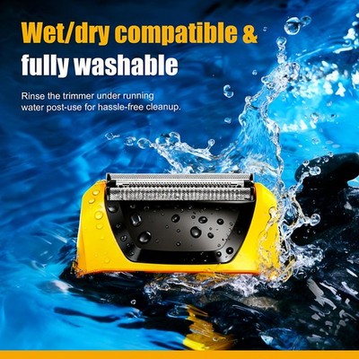 Shaver Replacement Foils Heads for Wahl Yellow Lifeproof Series