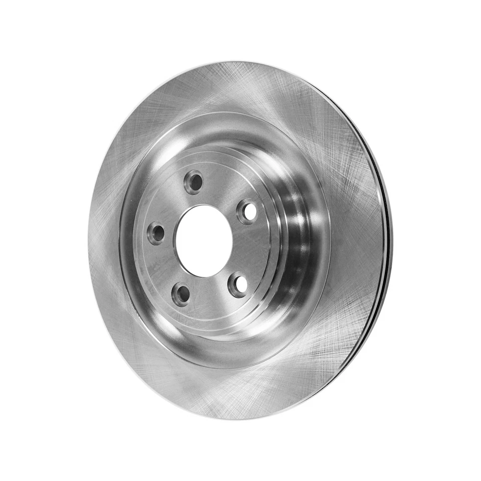 Brake Disc and Pad Kit For 2013-2015 Jaguar XF Front and Rear Organic Pads - Image 2 of 4