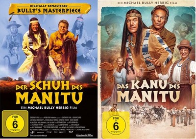 Vorbestellung: Der Schuh des Manitu + Das Kanu des Manitu im Set # DVD-NEU
