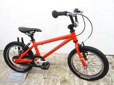 Islabike Cnoc 14L Unisex Kids 14" Hybrid Bike V. Light Alloy 8" Red VGC Age 4-6