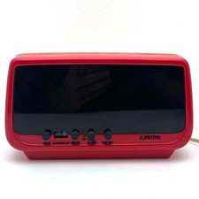 Tamura LUMITIME Digitaluhr Rot Vintage Space Age Mid Century Retro unbenutzt