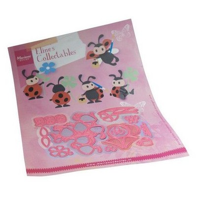 Marianne Design Sammlerstücke Stanzformen - Eline s Ladybugs COL1525