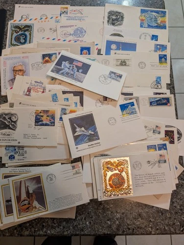 lot 180 Space Event/ First Day covers NASA, Russia, Apollo, Flown, signed Rare