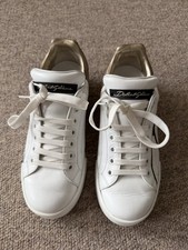 Dolce&Gabbana Portofino leather trainers 36,5