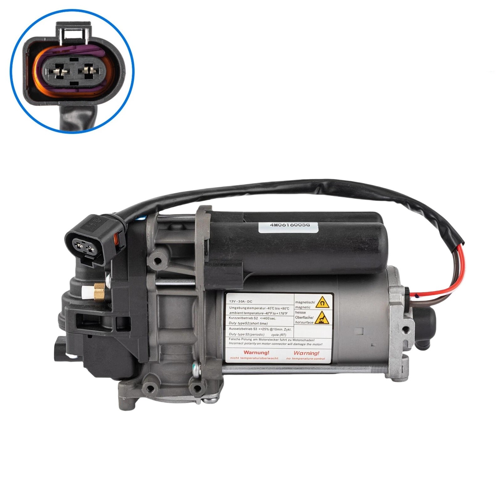 16-21 Suspension Compressor Pump For Audi Q7 Q8 4M Bentley Bentayga 4M0616005