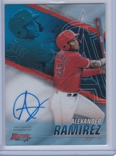 2021 Bowman's Best Alexander Ramirez RC Auto Best of 2021 B21-AR (Chicago Cubs)