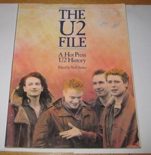 U2. THE U2 FILE.  A HOT PRESS U2 HISTORY. EDITED BY NIALL STOKES. BOOK.