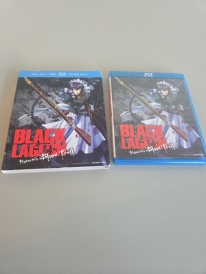 Black Lagoon Roberta's Blood Trail OVA Blu-ray BD DVD Slipcover Combo 