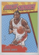 2024-25 Panini Origins Origin Stories Red 15/75 LeBron James #16 0qw3