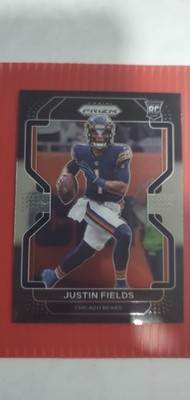 Justin Fields 2021 Prizm Black Silver #PB-3 RC