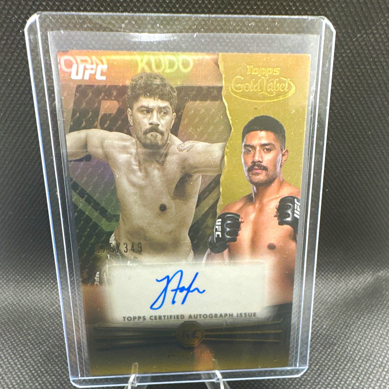 Topps 2024 Gold Label UFC MMA Junior Tafa Rookie Autograph RCA-JUT /349