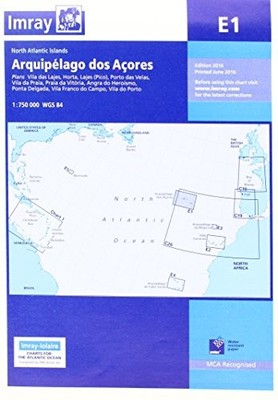 Imray Chart E1: Arquipelago DOS Acores (Iolaire) by Imray Paperback / softback