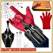 Web Shooter Spider Glove Launcher String Super Hero Toy Kids Teen Cosplay Prop
