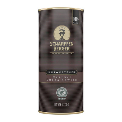 Scharffen Berger Natural Unsweetened Cocoa Powder, 6 Oz