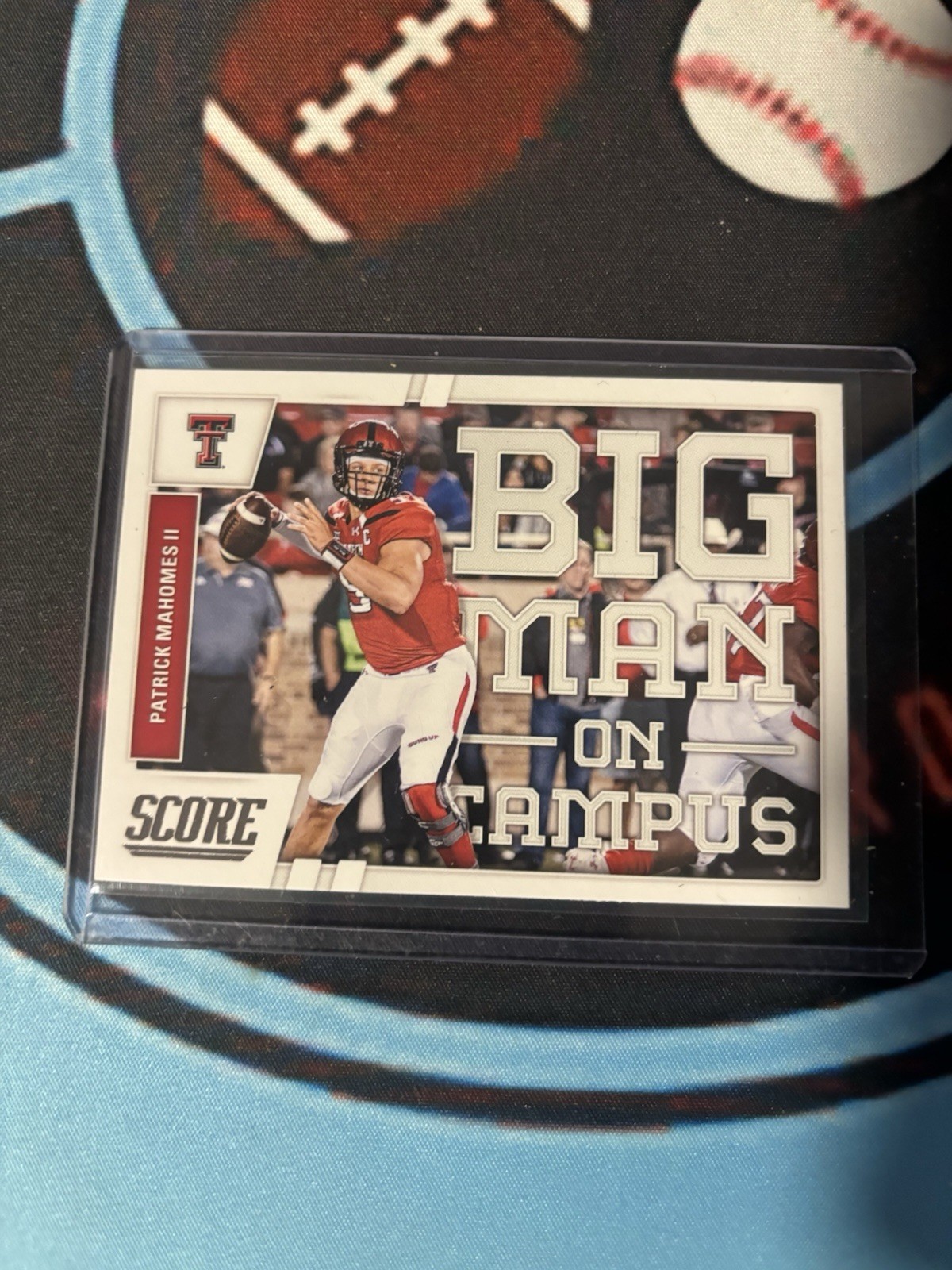 2017 Score - Big Man on Campus Patrick Mahomes II #6 (RC)