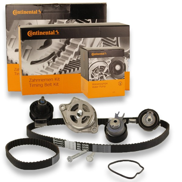 Conti Zahnriemensatz + Wasserpumpe Passend FüR Vw Golf 4 Polo 9N Seat Ibiza 1.4-image