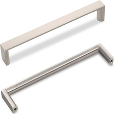 10 Pack 5 Inch Brushed Satin Nickel Kitchen Cabinet Handles Cabinet Pulls Sliver