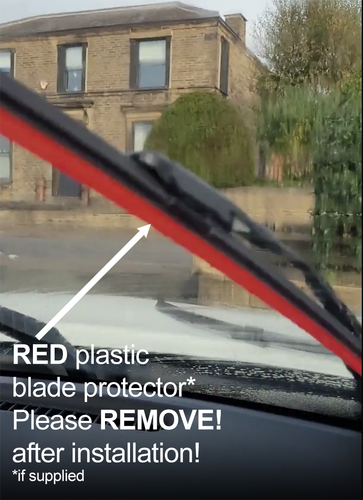 HQ Automotive Wiper Blades for DACIA Jogger MPV (2022 and later) Front Rear Wipe - Afbeelding 7 van 12