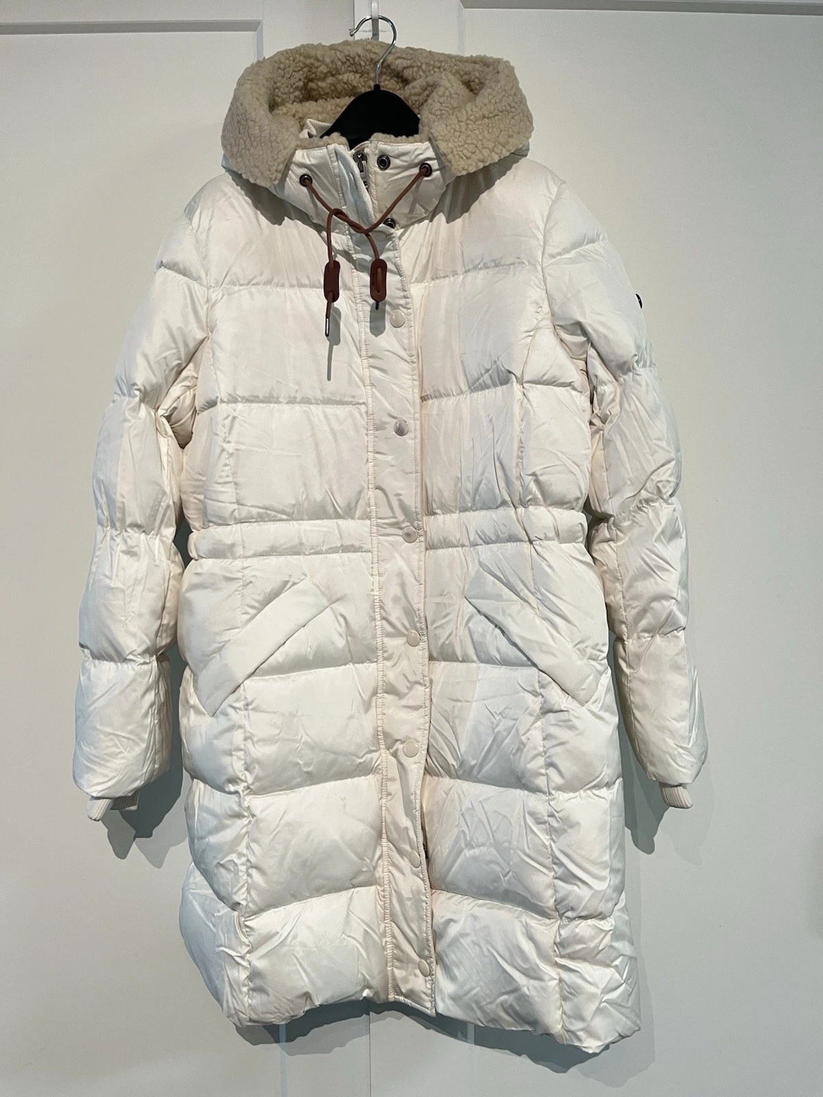 *Nuovo con etichette* Coach L piumino lungo caldo imbottito