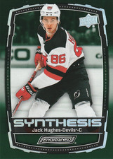 2023-24 Upper Deck Engrained Synthesis #S-8 Jack Hughes