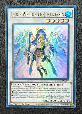  Ib die Weltkelch-Justiziarin BLMM-DE089   Yu-Gi-Oh!   Ultra Rare   Near Mint