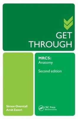 Get Through MRCS Anatomy 2E by Amit Zaveri PAPERBACK 9781444170191