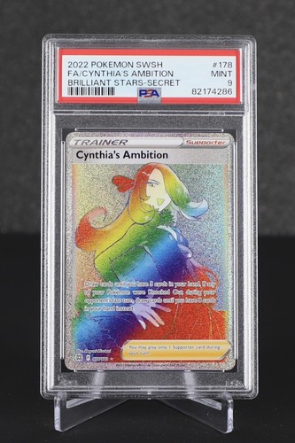 Cynthia's Ambition graded PSA 9 for sale on eBay