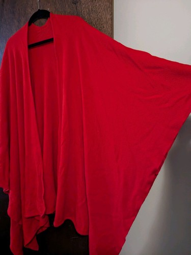 Vintage John Waverley Of Hawick Knit Shawl 100% Lambswool Made In Scotland - Picture 2 of 8