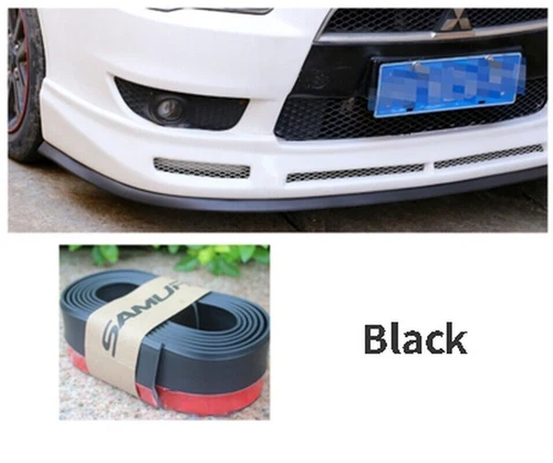 Tira protectora de goma universal para parachoques delantero de coche - Imagen 37 de 37