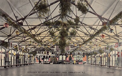 SC~SOUTH CAROLINA~CHARLESTON~NAVY YARD~OFFICERS RECEPTION HALL~C.1910
