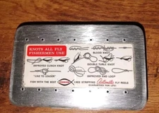 Vintage Perrine Knots All Fly Fisherman Use Case NEW OLD STOCK CALDORS