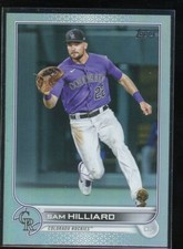 Sam Hilliard 2022 Topps Update Rainbow Foil #206