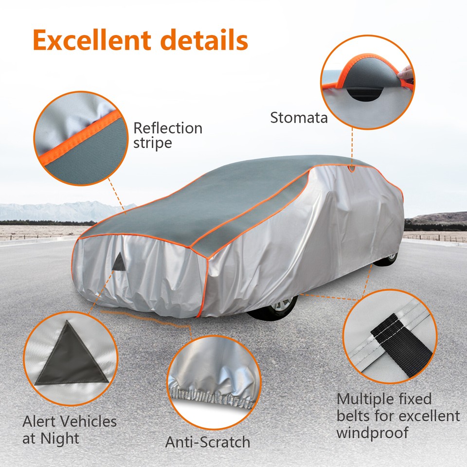 Sojoy Anti-Hail Full Car SUV Cover Thick Multilayered EVA Outdoor Car ...