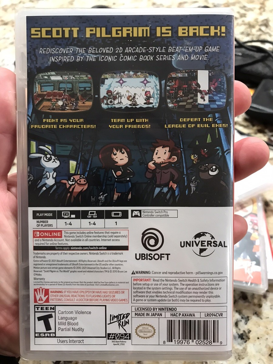 Scott Pilgrim VS The World Complete Edition (Nintendo Switch Scott Pilgrim VS The World Complete Edition (Nintendo Switch