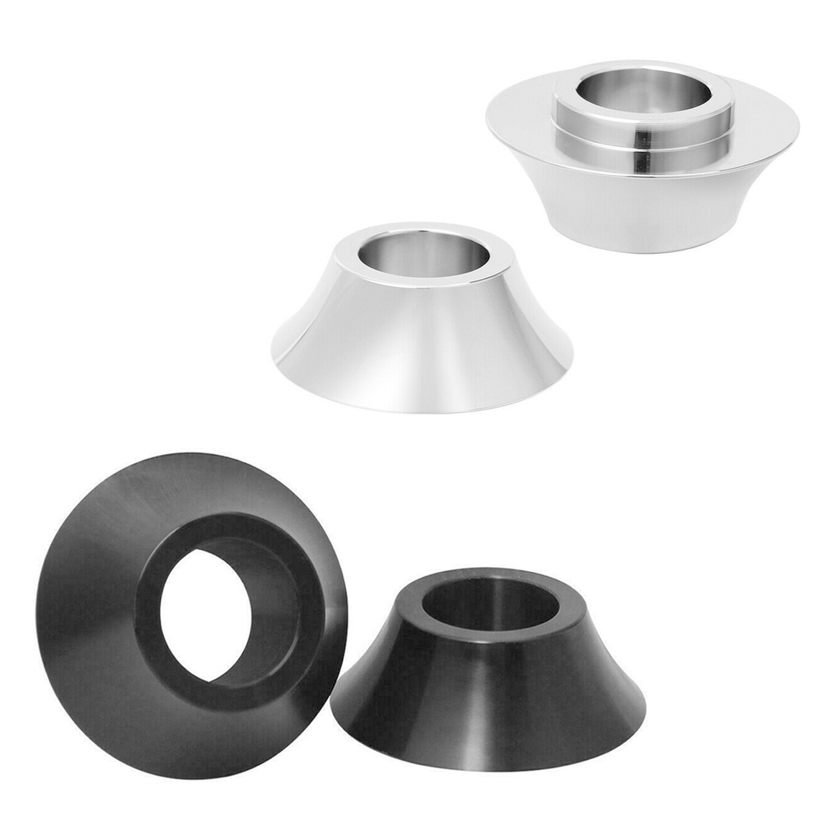 25mm Front Tapered Axle Wheel Spacers For Harley Tri Street Glide