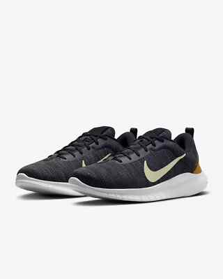 Nike Flex Experience RN 12 Black Olive Aura Men Running Shoes