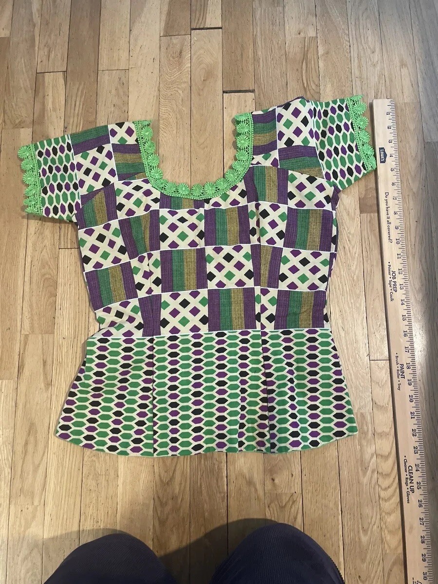 Beautiful  Geometric Tribal BoHo Multi colored Bl… - image 3