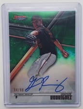 2018 Bowman Best Gold Ref. Grayson Rodriguez Autograph RC 33/50 Auto