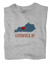 Leitchfield Kentucky KY T-Shirt HEART