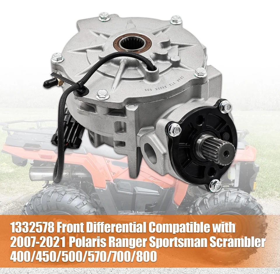 Front Differential Compatible Fits For 2007-2021 Polaris Ranger 1332578 1332971 - Изображение 3 из 4