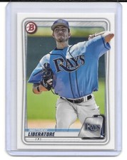 2020 Bowman Paper Prospects Baseball #BP89 Matthew Liberatore RC (Rays)